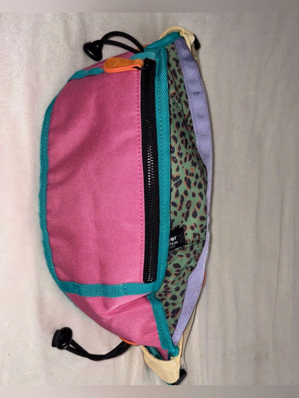 NWT Flower Mountain SHOULDER/WAIST BAG Bum bag - Pink - Picture 7 of 16